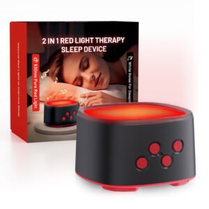 New Red Light Sleep Device 630nm Pure Red Light White Noise Sleep Machine