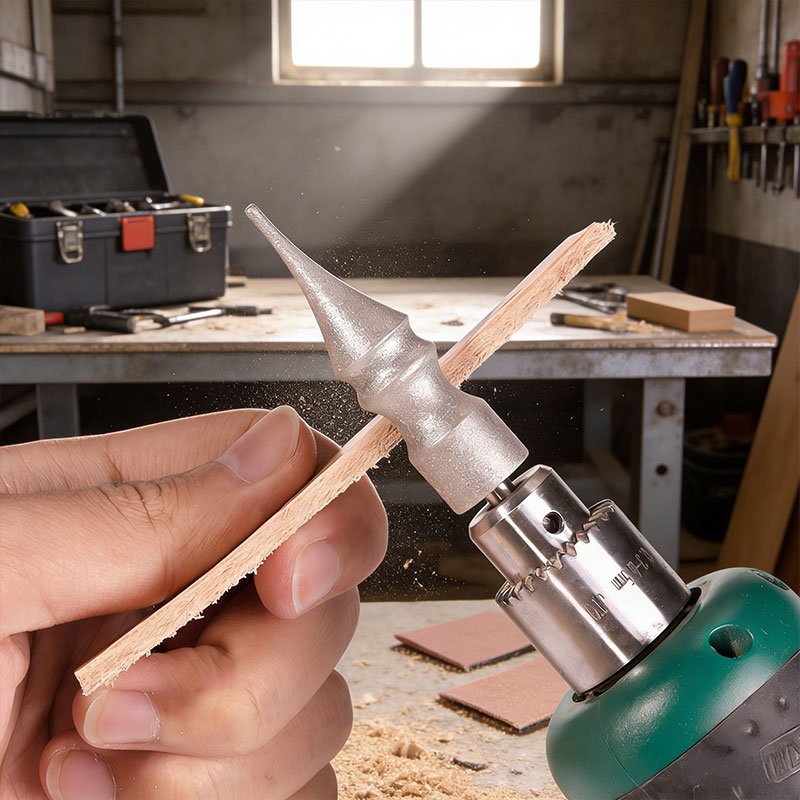 Professional Leather Polishing Kit - Burnishing Tools for Edge Finishing & Shaping