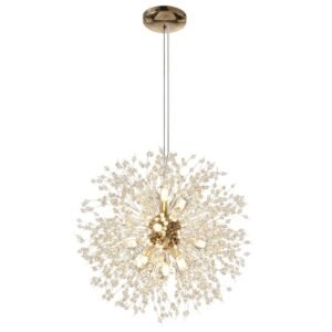 Nordic Creative Dandelion Chandelier Bedroom Bar Counter Luxury Living Room Lighting Fixture