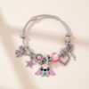 Stitch Anime Character Plush Toy and Lilo & Stitch Bracelet Accessories