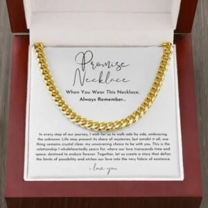 Cuban Chain Jewelry Men's Necklace Gift Set