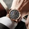 LIGE Men's Watches Top Brand Luxury Men Wrist Watch Leather Quartz Watch Sports Waterproof Male Clock Relogio Masculino+Box