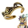 Game King Monster Duel Artum Ring Electroplated Gold Droplet