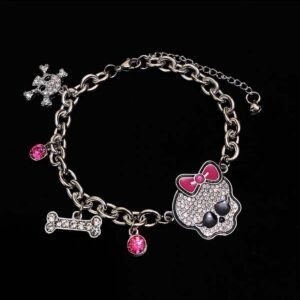 Ghost School Y2K Cool Girl Necklace amp Bracelet Cute Decorative Jewe